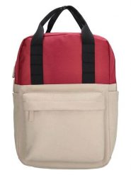 Beagles Plecak w kolorze beżowo-czerwonym - 23 x 33 x 9 cm rozmiar: onesize. Brązowe plecaki Beagles, bez wzorów, z materiału, bez dodatków. Za 148.96 zł.