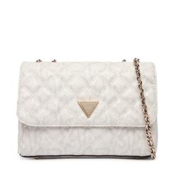 Torebka Guess. Białe torebki klasyczne Guess, z aplikacjami, klasyczne, bez dodatków. Za 589.99 zł.