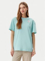 Columbia T-Shirt Rolling Bend™ Graphic 2120031 Niebieski Oversize. Niebieskie t-shirty Columbia, s, bez wzorów, z bawełny, bez kołnierzyka, bez ramiączek. Za 99.99 zł.