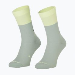 Skarpety SCOTT Block Stripe Crew. Szare skarpetki Scott, bez wzorów, z elastanu. Za 62.99 zł.