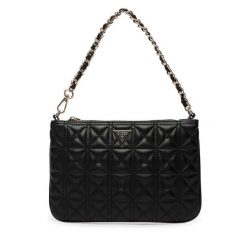 Torebka Guess. Czarne torebki klasyczne Guess, z aplikacjami, klasyczne, bez dodatków. Za 269.99 zł.