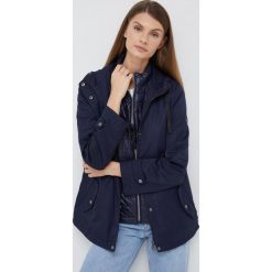 Lauren Ralph Lauren kurtka damska kolor granatowy przejściowa. Niebieskie kurtki Lauren Ralph Lauren, l, bez wzorów, bez kaptura. W wyprzedaży za 789.99 zł.