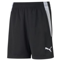 Spodenki piłkarskie dziecięce PUMA Teamliga Training. Białe szorty Puma, bez wzorów, sportowe. Za 157.00 zł.