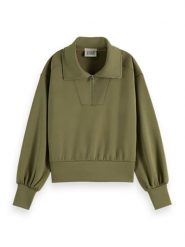 Scotch & Soda Bluza w kolorze khaki rozmiar: M. Brązowe bluzy Scotch & Soda, m, bez wzorów, bez kaptura. Za 193.24 zł.
