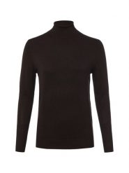 Marie Lund Sweter Kobiety drobna dzianina brązowy, M. Brązowe swetry Marie Lund, m, bez wzorów, z dzianiny, eleganckie, bez ramiączek. Za 179.95 zł.