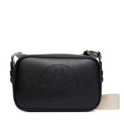 Torebka KARL LAGERFELD. Czarne listonoszki KARL LAGERFELD, bez wzorów, bez dodatków. Za 659.99 zł.