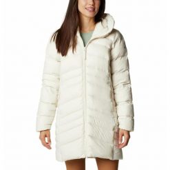 Płaszcz Puchowy Damski Columbia Autumn Park Down Mid Jacket. Białe płaszcze Columbia, na zimę, xs, bez wzorów, z puchu, sportowe, bez kaptura. W wyprzedaży za 699.70 zł.