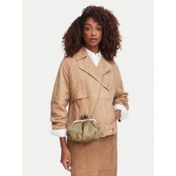 Torebka Weekend Max Mara. Żółte kopertówki Weekend Max Mara, bez wzorów, wizytowe, bez dodatków. Za 2,439.00 zł.