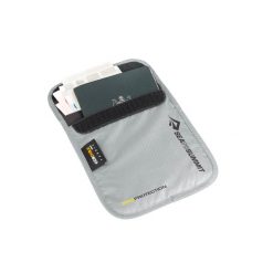 Saszetka turystyczna Sea To Summit Neck Pouch z ochroną RFID. Szare nerki i saszetki SEA TO SUMMIT, bez wzorów, sportowe, bez dodatków. Za 84.33 zł.