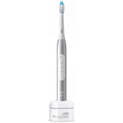 Szczoteczka soniczna Oral-B Pulsonic Slim Luxe 4000 srebrny. Szczoteczki elektryczne i soniczne Oral-B. Za 249.00 zł.