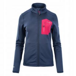 Damska Bluza Polarowa Nomi. Czerwone bluzy bez kaptura ELBRUS, bez wzorów, z polaru, trekkingowe. Za 511.99 zł.