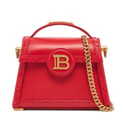 Torebka Balmain. Czerwone torebki klasyczne Balmain, bez wzorów, klasyczne, bez dodatków. Za 8,499.00 zł.