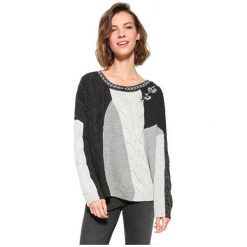 Desigual Panie Sweter Jers Sami 17Wwjfa8 2042 (Rozmiar M). Swetry marki Desigual. W wyprzedaży za 252.00 zł.