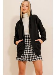 Trend Alacati Bluza w kolorze czarnym rozmiar: S. Czarne bluzy Trend Alacati, s, bez wzorów, bez kaptura. Za 74.81 zł.