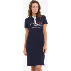 Sukienka w kolorze granatowym. Sukienki Denim Culture. W wyprzedaży za 89.95 zł.