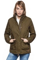 DAMSKA KURTKA ZIMOWA LEE FIELD JACKET L56WVTMP DARK OLIVE. Zielone kurtki Lee, na zimę, l, bez wzorów, z futra, bez kaptura. Za 359.99 zł.