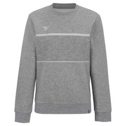 Bluza damska Tecnifibre Team. Szare bluzy z kapturem TECNIFIBRE, na zimę, m, bez wzorów, z bawełny, bez kaptura, tenisowe. Za 195.00 zł.