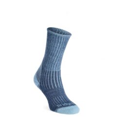 Skarpety trekkingowe Bridgedale Hike Mid Merino C Boot. Niebieskie skarpetki Bridgedale, bez wzorów. Za 87.99 zł.