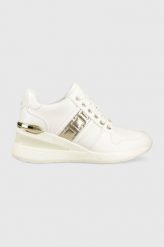 Aldo sneakersy Devaendra kolor biały. Białe buty sportowe lifestyle Aldo, bez wzorów, z gumy, sportowe, z okrągłym noskiem, bez zapięcia. Za 469.99 zł.