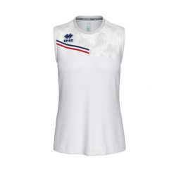 Koszulka Bez Rękawów Errea Eloy Ad Damskie. Białe t-shirty sportowe ERREA, s, bez wzorów, z materiału, bez ramiączek, na fitness i siłownię. Za 186.00 zł.