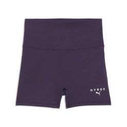 Shorty damski Puma Hyrox. Fioletowe szorty Puma, bez wzorów, sportowe. Za 288.40 zł.