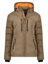 ANAPURNA Kurtka zimowa "Beachana" w kolorze jasnobrązowym rozmiar: XXL. Brązowe kurtki ANAPURNA, na zimę, xxl, bez wzorów, z puchu, bez kaptura. Za 415.31 zł.