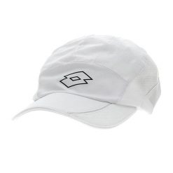 Czapka tenisowa z daszkiem Lotto Tennis I Cap. Białe czapki z daszkiem Lotto, na jesień, bez wzorów. Za 119.00 zł.
