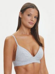 Hunkemöller Biustonosz braletka 302031 Szary. Szare biustonosze Hunkemöller, bez wzorów, z bawełny. Za 79.99 zł.