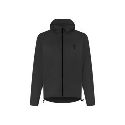 Kurtka przeciwdeszczowa z kapturem BBB Cycling MultiShield. Czarne kurtki BBB CYCLING, bez wzorów, z kapturem, rowerowe. Za 398.00 zł.