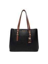 Nine West Torebka CEO-Gracea-LDA8265 Czarny. Czarne shopper bag Nine West, bez wzorów, z materiału, bez dodatków. Za 279.99 zł.