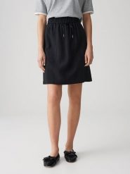 OPUS Spódnica "Rania" w kolorze czarnym rozmiar: 38. Czarne spódnice Opus, na co dzień, bez wzorów, z tkaniny, mini, proste. Za 164.95 zł.
