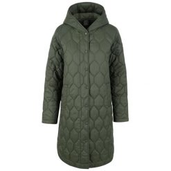 Trespass Phase- Damska kurtka casualowa Moss. Zielone kurtki Trespass, bez wzorów, z puchu. Za 379.99 zł.