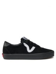 Vans Tenisówki Sport Low VN000CQRBKA1 Czarny. Czarne trampki Vans, bez wzorów, ze skóry, sportowe, bez zapięcia. Za 229.99 zł.