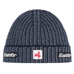 Czapka Eisbar Sorrak MÜ SA. Czarne czapki zimowe Eisbär, bez wzorów, z bawełny, eleganckie. Za 182.23 zł.