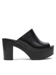 Melissa Klapki Melissa Mule Ad 32233 Czarny. Czarne klapki Melissa, bez wzorów, z tworzywa sztucznego, bez obcasa, bez zapięcia. Za 359.00 zł.