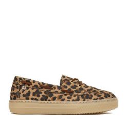 Mokasyny Rieker. Brązowe mokasyny Rieker, bez wzorów. Za 339.99 zł.