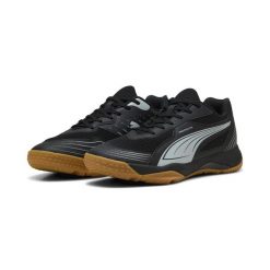 Halowe buty sportowe Solarflash III PUMA. Czarne buty treningowe Puma, bez wzorów, bez zapięcia. Za 299.00 zł.