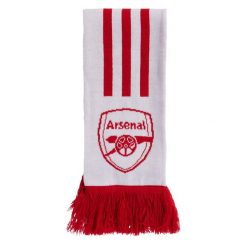 Szalik Arsenal Home. Białe szaliki i kominy adidas, bez wzorów, sportowe. Za 109.00 zł.