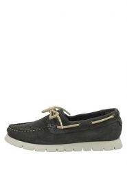 Camel Active Skórzane mokasyny "Steep" w kolorze antracytowym rozmiar: 38. Czarne mokasyny Camel Active, bez wzorów, ze skóry. Za 139.87 zł.