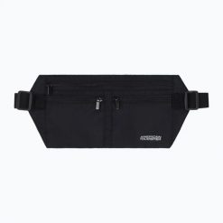 Saszetka nerka American Tourister Rfid Money Belt. Czarne nerki i saszetki American Tourister, bez wzorów, z materiału, bez dodatków. Za 55.99 zł.