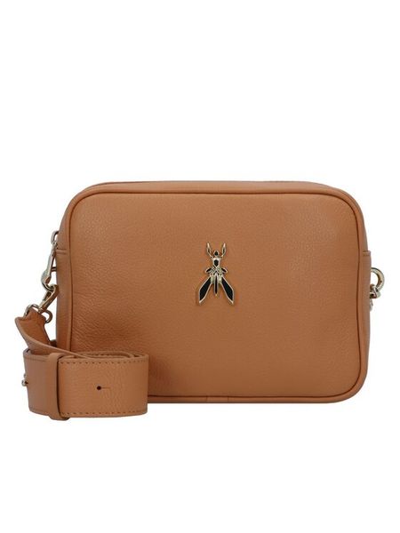 Patrizia Pepe Torebka 8B0232/L001-B815 Brązowy. Brązowe listonoszki Patrizia Pepe, bez wzorów, ze skóry, bez dodatków. Za 459.99 zł.