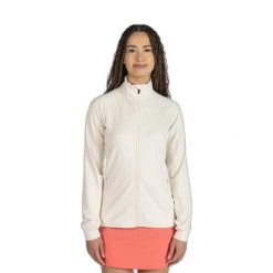 Damska bluza dresowa zapinana na zamek Rossignol. Białe bluzy bez kaptura Rossignol, l, bez wzorów, z dresówki, bez kaptura, narciarskie. Za 429.55 zł.