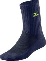 Skarpety sportowe unisex Mizuno Volley Socks Medium. Czarne skarpetki Mizuno, bez wzorów, z bawełny. Za 29.99 zł.