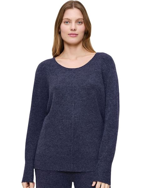 Triumph Sweter w kolorze granatowym rozmiar: 42. Niebieskie swetry Triumph, bez wzorów, bez ramiączek. Za 87.61 zł.
