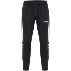 Spodnie dresowe polyesterowe Jako Power. Białe spodnie dresowe JAKO, bez wzorów, z dresówki, na fitness i siłownię. Za 241.00 zł.