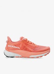 Buty trailowe damskie Scarpa Golden Gate 2. Czerwone buty do biegania Scarpa, bez wzorów, z syntetyku, bez zapięcia, do biegania. Za 720.49 zł.
