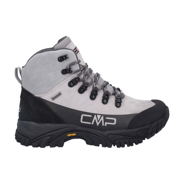 Damskie Wysokie buty trekkingowe CMP Dhenieb WP. Czarne buty trekkingowe CMP, bez wzorów, bez zapięcia, trekkingowe. Za 549.99 zł.
