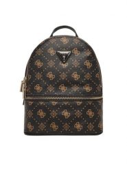 Guess Plecak Silia Travel TWGP98 90032 Czarny. Czarne plecaki Guess, z aplikacjami, ze skóry, bez dodatków. Za 449.99 zł.
