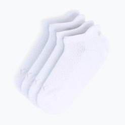 Skarpety damskie PUMA Cushioned Sneaker 2 pary. Białe skarpetki Puma, bez wzorów, z bawełny. Za 39.99 zł.