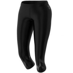 Legginsy fitness 3/4 damskie Smmash Aurora. Czarne legginsy SMMASH, bez wzorów, sportowe. Za 129.90 zł.